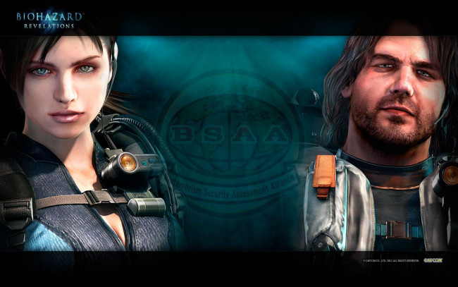 Обои картинки фото resident, evil, revelations, видео, игры, jill, valentine, parker, luciani