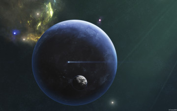 Картинка космос арт deep planets space