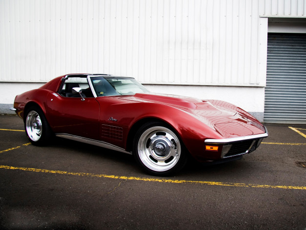 Обои картинки фото автомобили, corvette, vette, chevy, 1969