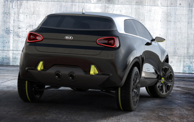 Обои картинки фото kia niro concept 2013, автомобили, kia, niro, crossover, 2013, concept