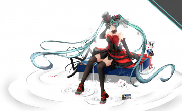 Картинка аниме vocaloid hatsune miku