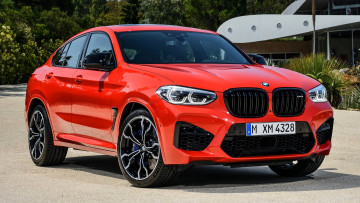 Картинка bmw+x4 автомобили bmw красный площадка