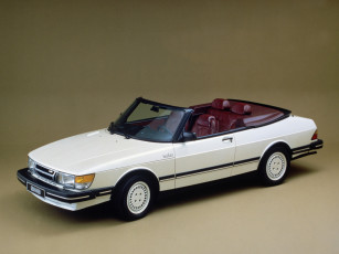 Картинка saab 900 convertible автомобили