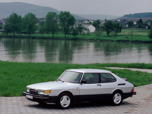 Обои картинки фото saab, 900turbo, автомобили