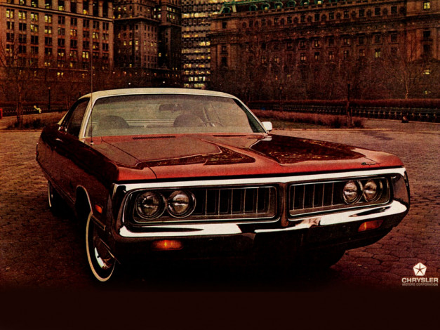 Обои картинки фото 1972, chrysler, newport, royal, автомобили