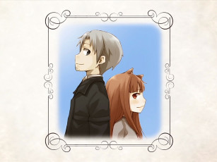 Картинка аниме spice and wolf