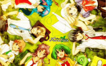 Картинка аниме macross frontier