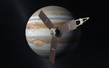 Картинка космос арт юпитер зонд юнона
