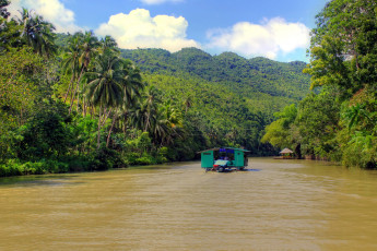 Картинка coron palawan islands филиппины природа реки озера джунгли тропики река