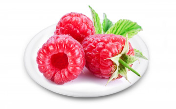 Картинка еда малина ягоды