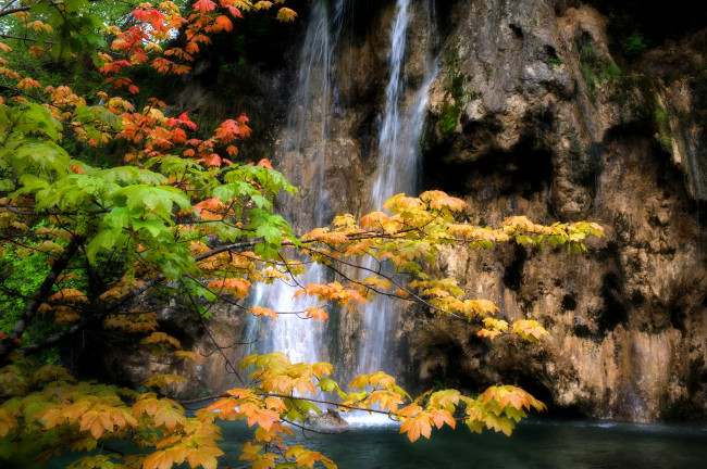 Обои картинки фото plitvice, lakes, national, park, хорватия, природа, водопады
