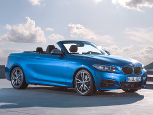 Картинка автомобили bmw синий 2014г f23 cabrio m235i