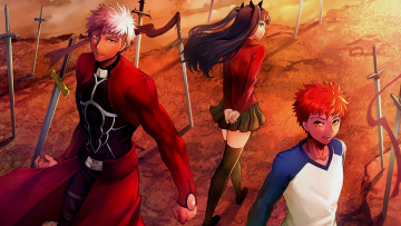 Картинка аниме fate stay+night судьба ночь схватки