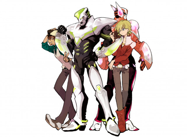 Обои картинки фото аниме, tiger and bunny, барнаби, котецу