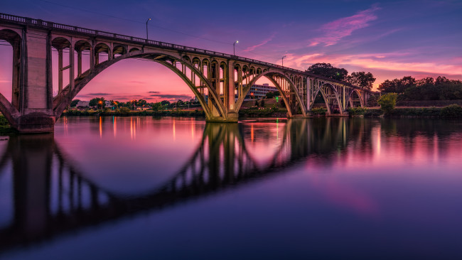 Обои картинки фото города, - мосты, мост, река