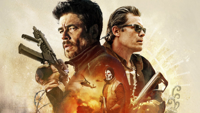 Обои картинки фото sicario 2,  soldado , 2018, кино фильмы,  soldado, убийца, вторая, часть, против, всех, боевик, триллер, драма, криминал, детектив, бенисио, дель, торо, джош, бролин, benicio, del, toro, josh, brolin, isabela, merced