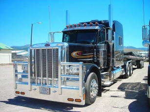 Картинка автомобили peterbilt