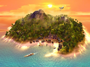 обоя tropico, paradise, island, видео, игры