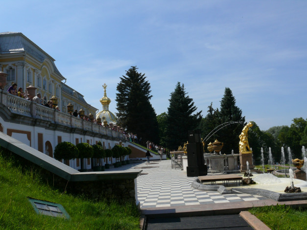 Обои картинки фото автор, владимир, кузнецов, города, санкт, петербург, петергоф, россия