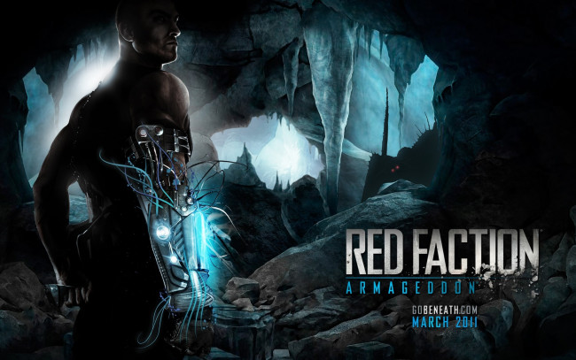 Обои картинки фото red, faction, armageddon, видео, игры