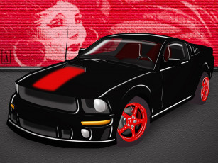 Картинка автомобили векторная графика графити авто