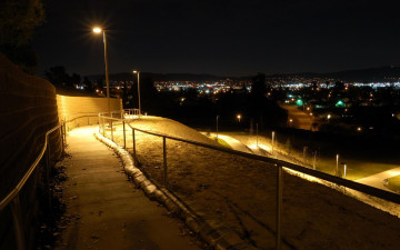 Картинка города огни ночного ночной город