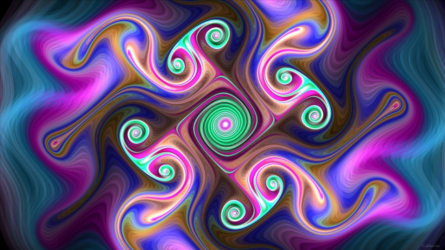 Обои картинки фото 3д графика, фракталы , fractal, фон, узор, цвета