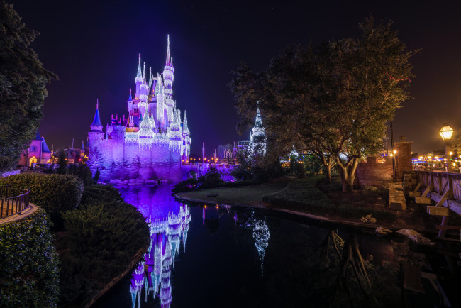 Обои картинки фото magic kingdom, города, диснейленд, королевство, магия, волшебство