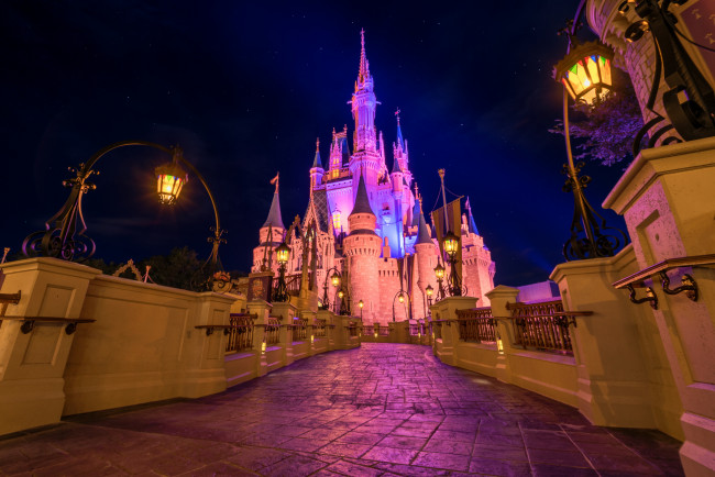 Обои картинки фото magic kingdom, города, диснейленд, магия, волшебство, королевство