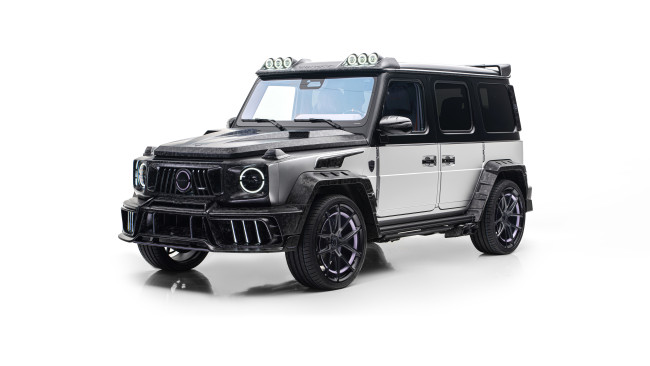 Обои картинки фото auto - car, автомобили, mercedes-benz, amg, mansory, g63, limited, edition, tuning, car, 4x4, germany, black, and, silver, grand, entree