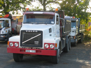 обоя volvo, автомобили, trucks