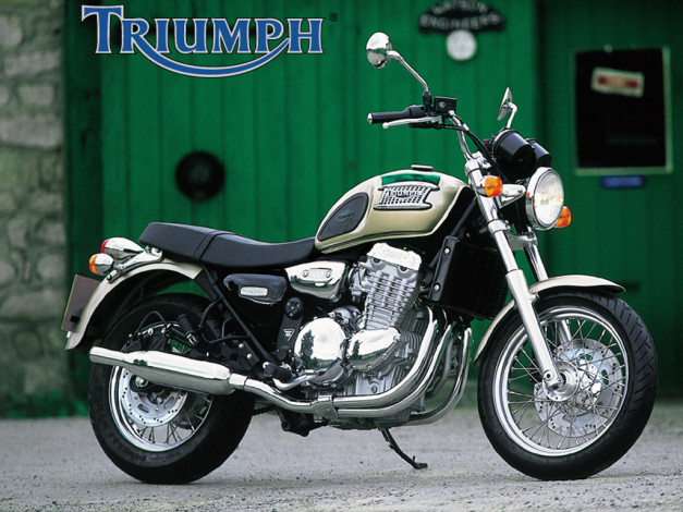 Обои картинки фото мотоциклы, triumph