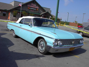 Картинка 1962 ford galaxie 500 convertible classic автомобили