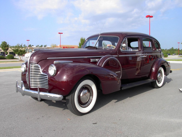 Обои картинки фото 1940, buick, sedan, classic, автомобили, классика