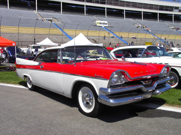 Обои картинки фото 1957, dodge, classic, автомобили