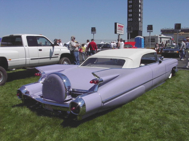 Обои картинки фото 1959, cadillac, convertible, classic, 03, автомобили