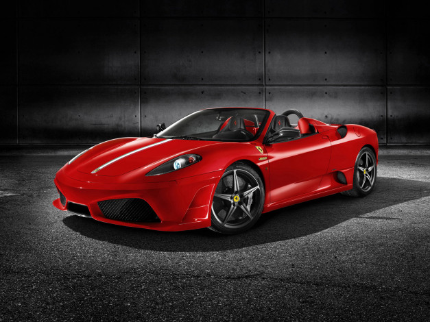 Обои картинки фото ferrari, scuderia, spider, 16m, 2009, автомобили