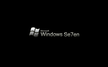 обоя компьютеры, windows, vienna, тёмный, логотип