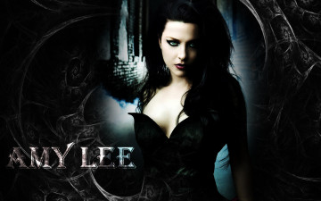 Картинка музыка evanescence яркий макияж amy lee