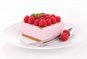 Картинка еда пирожные кексы печенье десерт пирожное ягоды малина