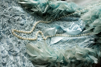 Картинка разное украшения аксессуары веера ожерелье перья жемчуг