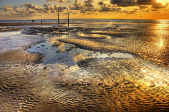 Картинка германия санкт петер ординг природа побережье море берег