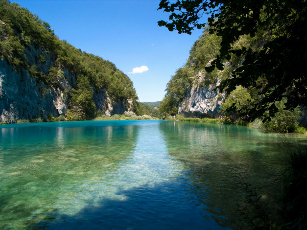 Обои картинки фото plitvice, lakes, national, park, хорватия, природа, реки, озера, озеро, горы