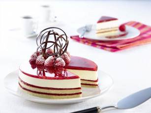 Картинка еда торт только dessert пирожное крем десерт малина сладкое cheesecake coffe cream raspberries food cake