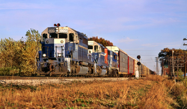 Обои картинки фото техника, поезда, рельсы, железная, дорога, локомотивы, грузовой, состав, вагоны