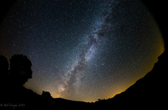 Обои картинки фото космос, галактики, туманности, млечный, путь, звезды, небо