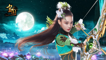 Картинка разное cosplay+ косплей лук фон девушка взгляд луна
