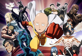 Картинка аниме one+punch+man персонажи