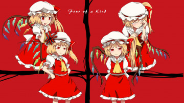 Картинка аниме touhou фон взгляд девушки