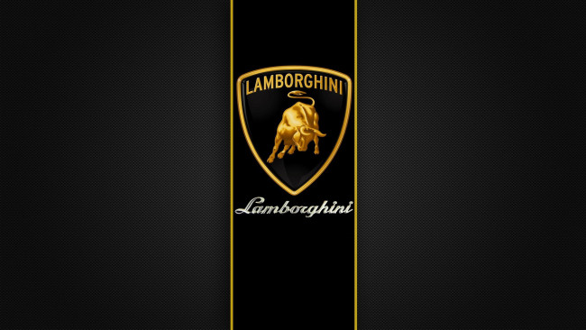 Обои картинки фото бренды, авто-мото,  lamborghini, логотип, фон